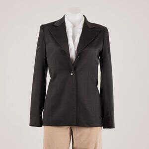 Susan Lazar Black Tailored Blazer  Size 2